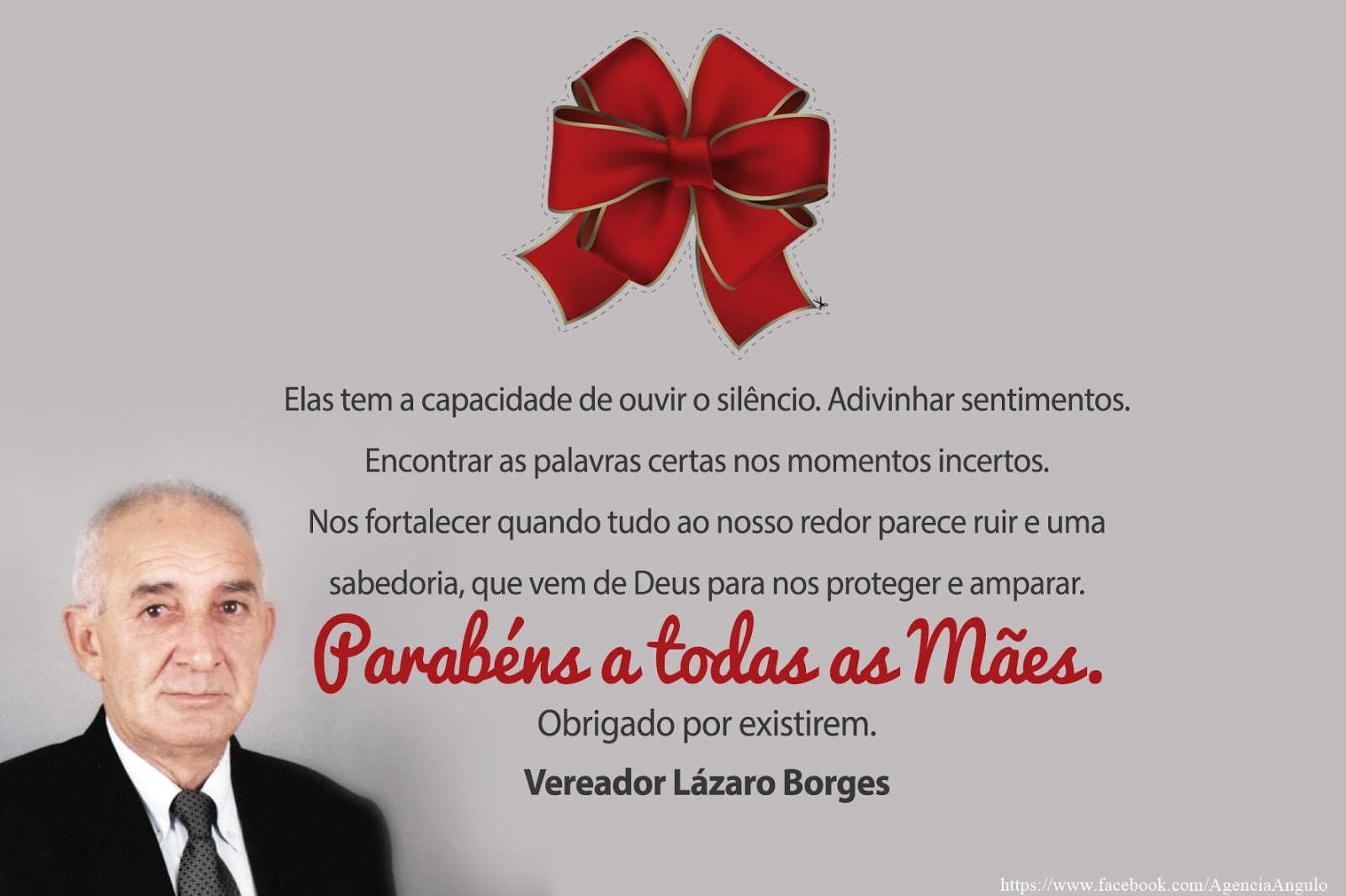 Mensagem Dia Das Maes Vereador Lazaro Borges Poa Com Acentopoa Com Acento